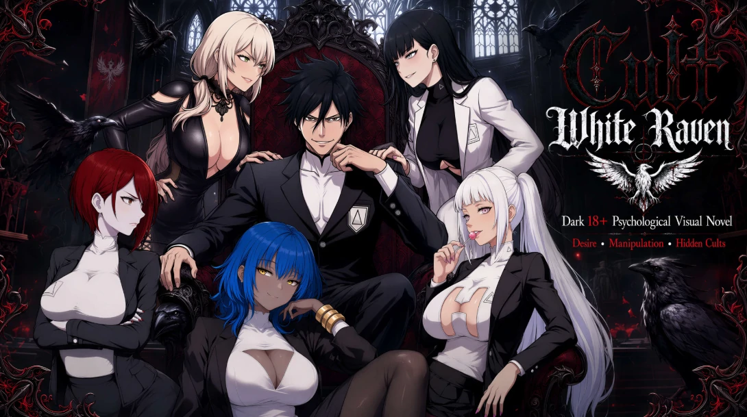【日系SLG/AI汉化/2D】邪教-白鸦0.3 AI汉化版【PC+安卓/2.5G/更新】Cult: White Raven [v0.3]